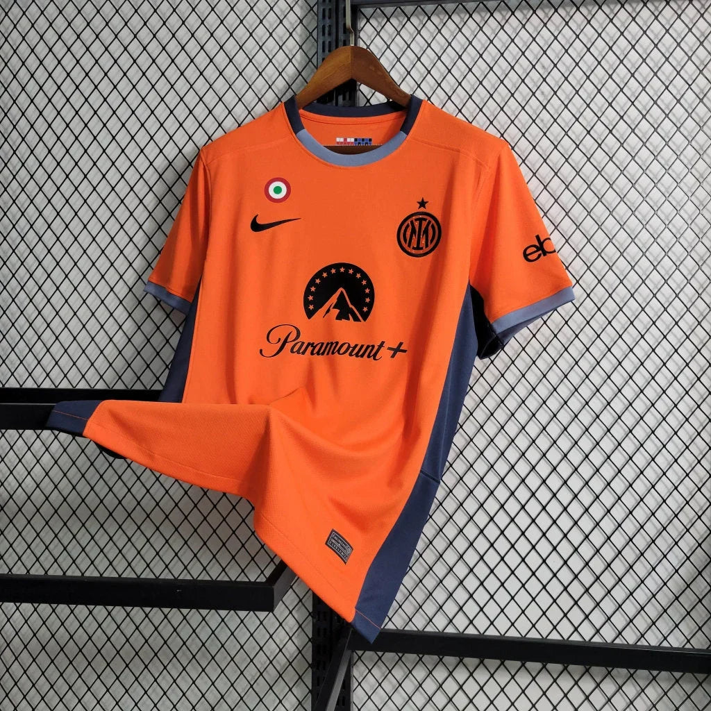 Maillot Inter Milan Foot Third Orange 2023 2024
