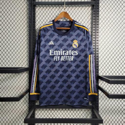 Maillot Real Madrid Extérieur2023 2024 manches longues