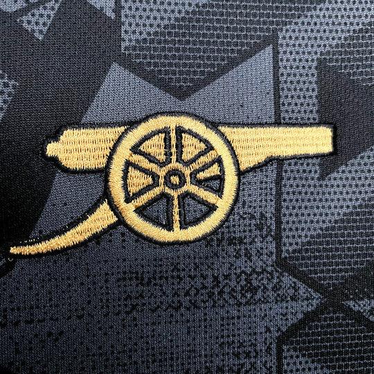Maillot Arsenal saison 2022-2023 extérieur away noir