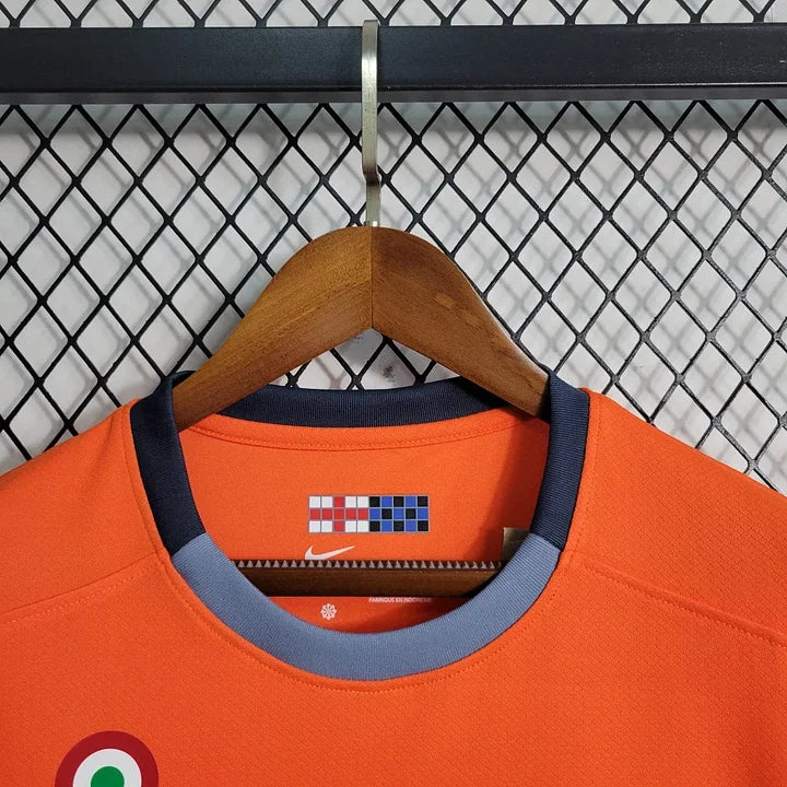 Maillot Inter Milan Foot Third Orange 2023 2024