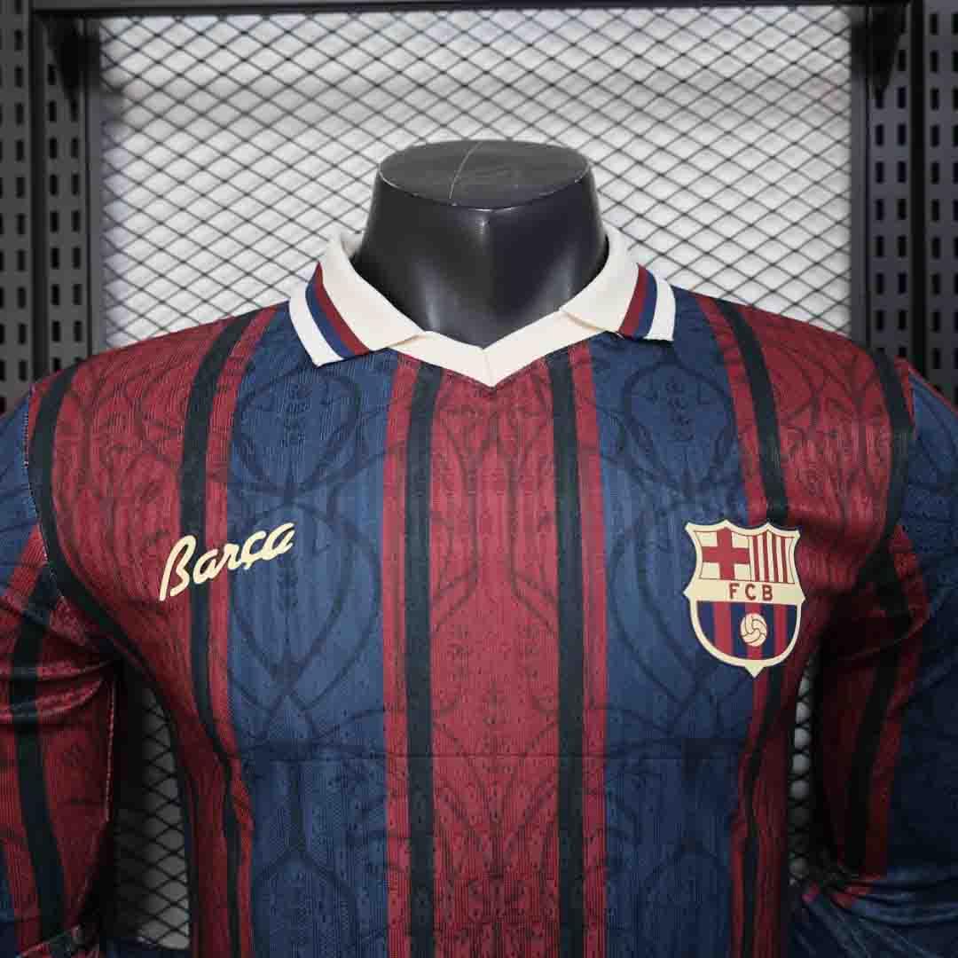 Maillot FC Barcelone manches longues concept 2025-26