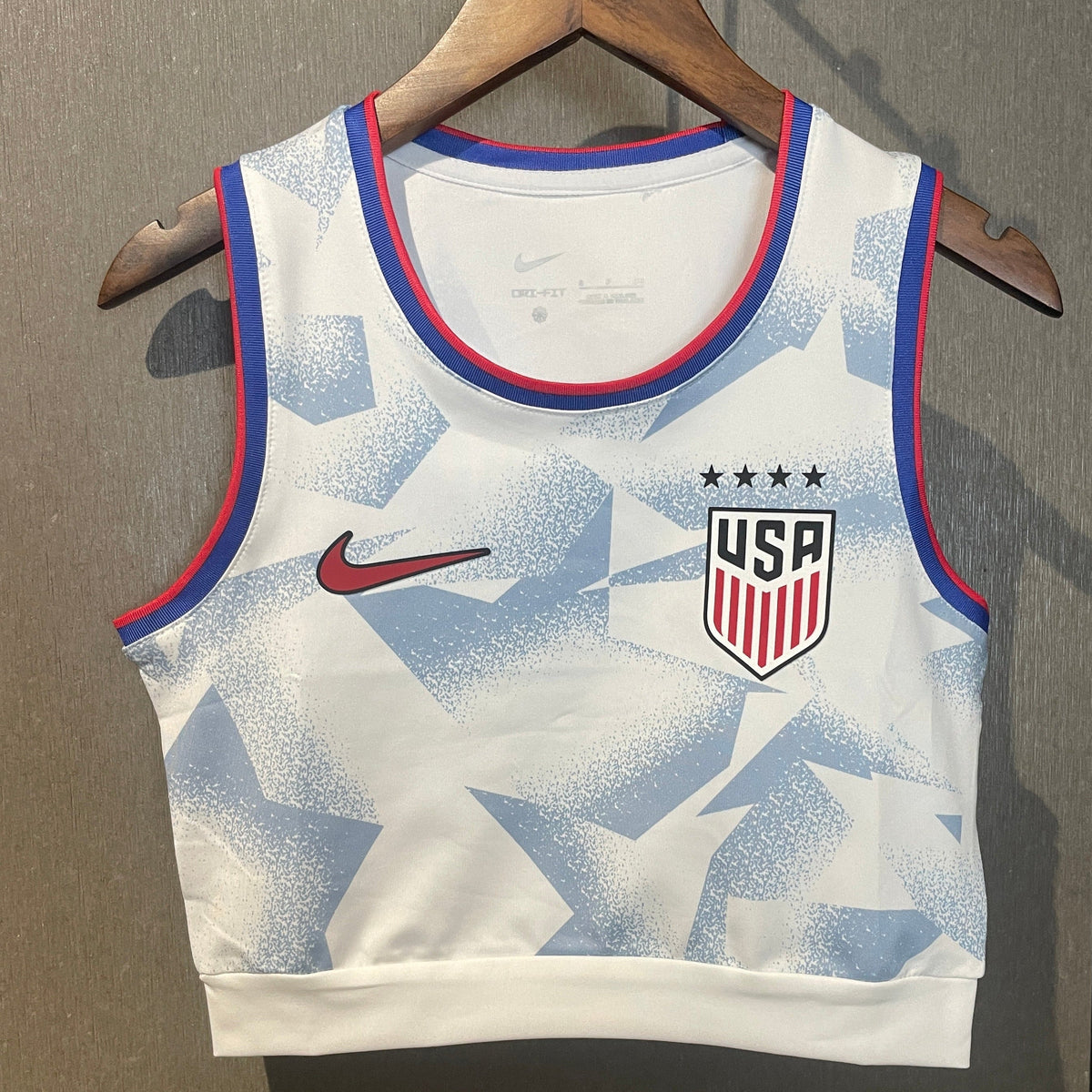 Crop Top USA Blanc 2025/2026