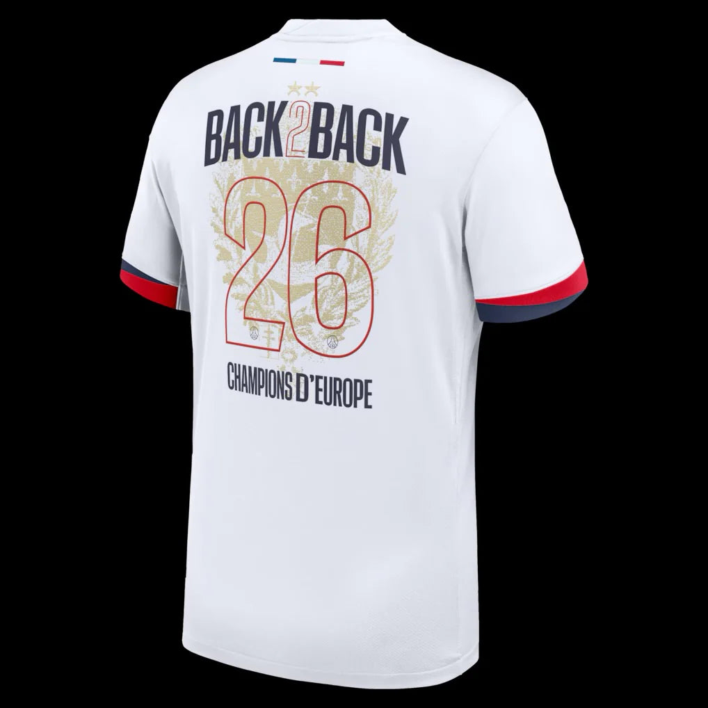 MAILLOT PSG BLANC BACK2BACK 2 ÉTOILES ⭐️ ⭐️