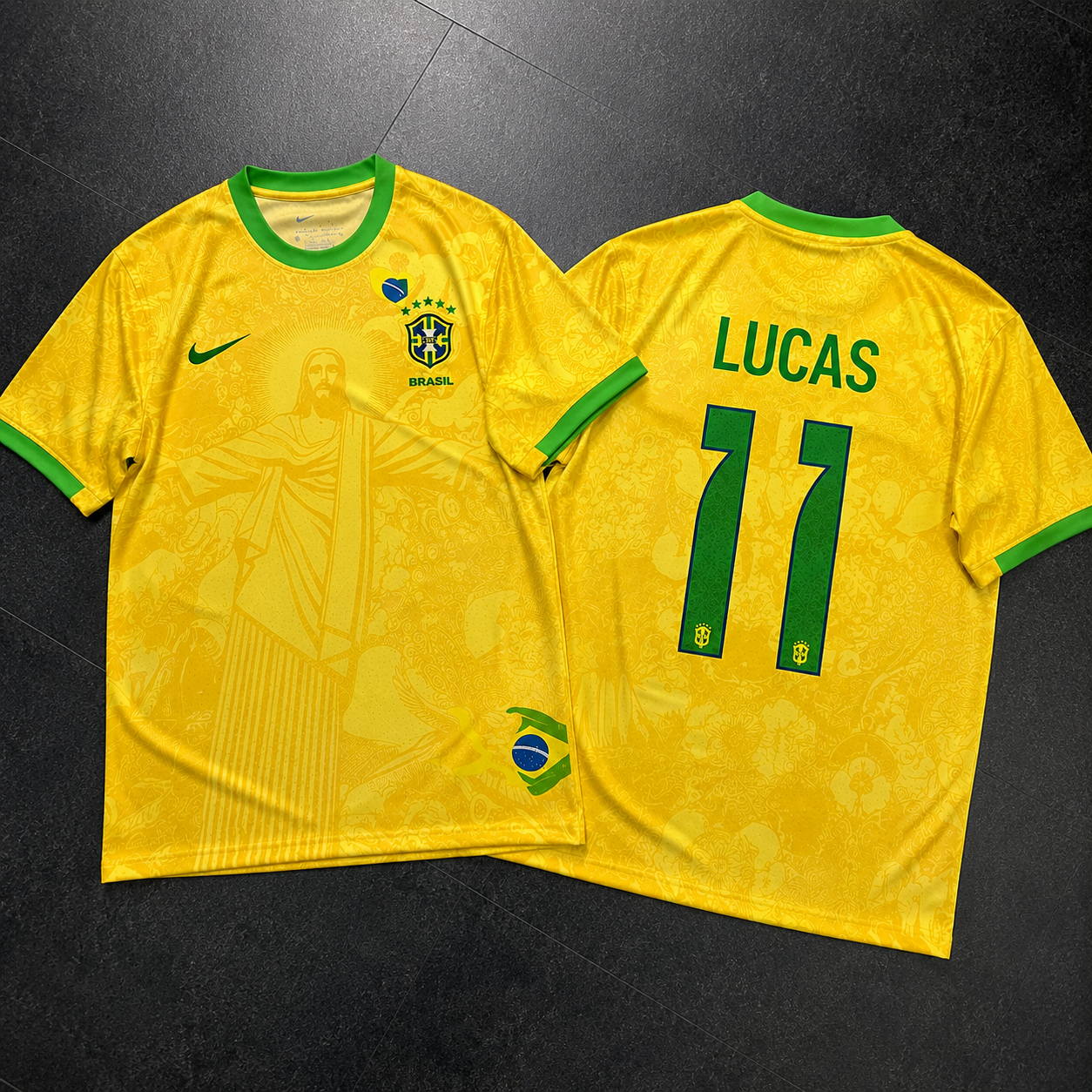 Maillot Brésil foot concept 2024 2025