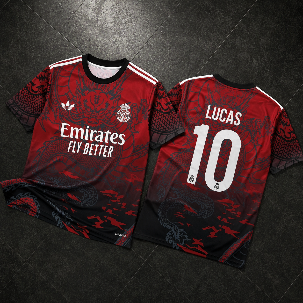 Maillot Real Madrid foot concept rose 2024 2025