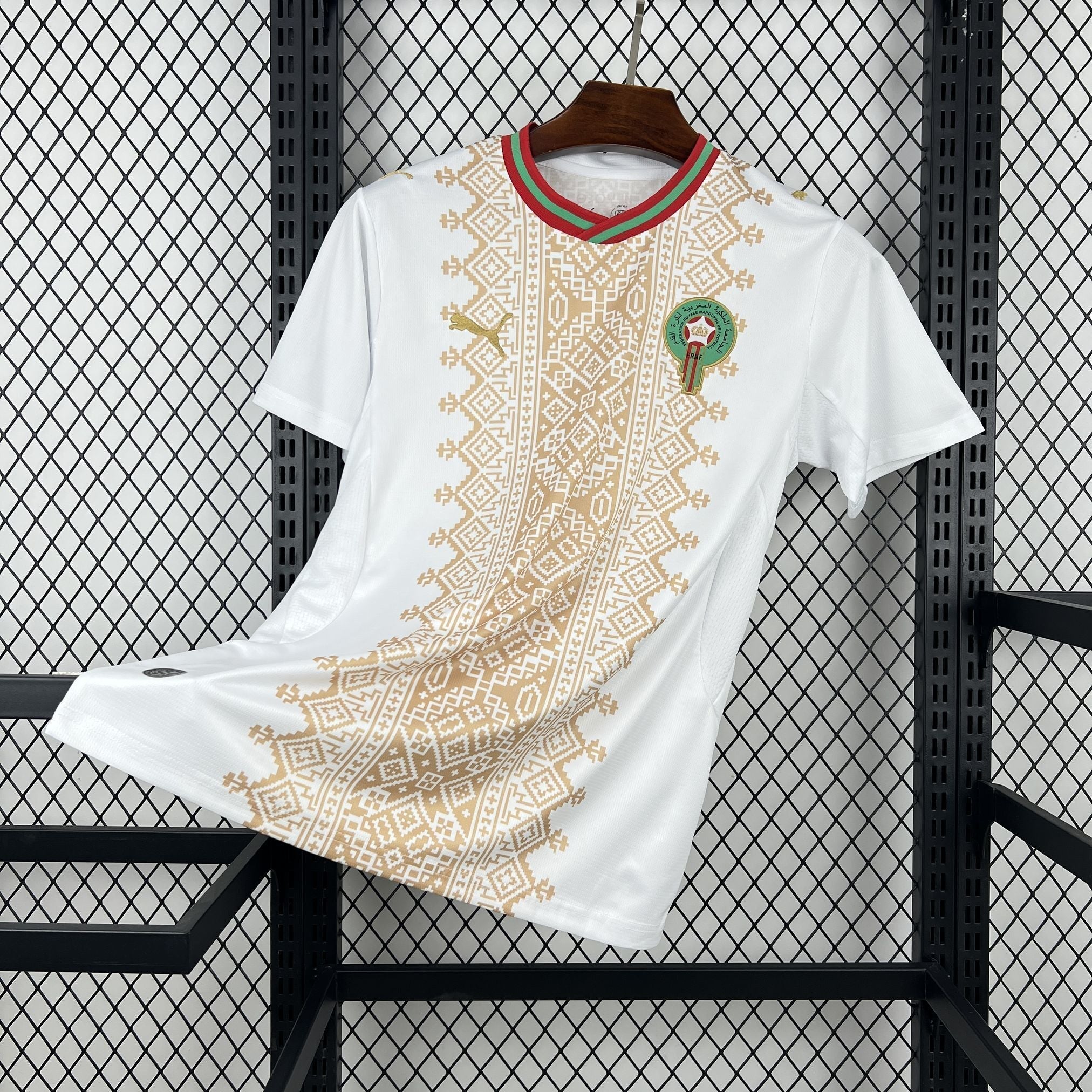 Maillot Maroc Blanc extérieur Coupe du monde 2026