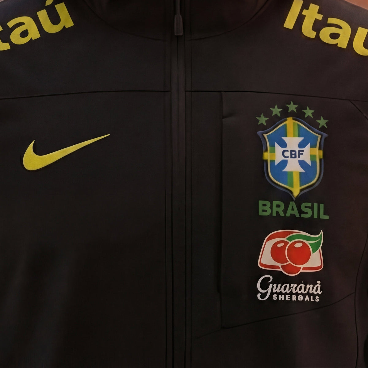 VESTE DU BRÉSIL NOIR 2025/2026