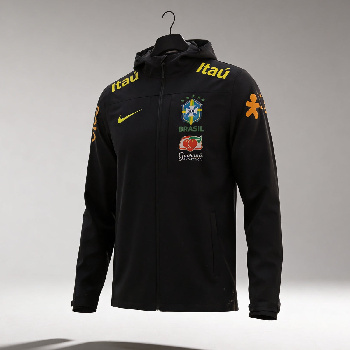 VESTE DU BRÉSIL NOIR 2025/2026